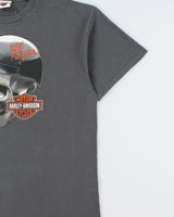 Vintage Harley Davidson Cozumel Mexico Heavyweight Ride Forever Crewneck T-Shirt - L