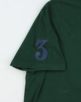 Vintage Polo Ralph Lauren Forest Green Heavyweight Big Pony Single Stitch Crewneck T-Shirt - L