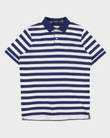 Vintage Polo Ralph Lauren Striped Classic Fit Short Sleeve Polo Shirt - M