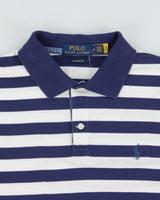 Vintage Polo Ralph Lauren Striped Classic Fit Short Sleeve Polo Shirt - M