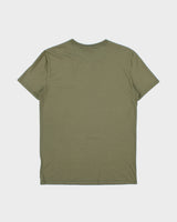 Vintage Lacoste Khaki Pima Cotton Regular Fit V-Neck T-Shirt - S