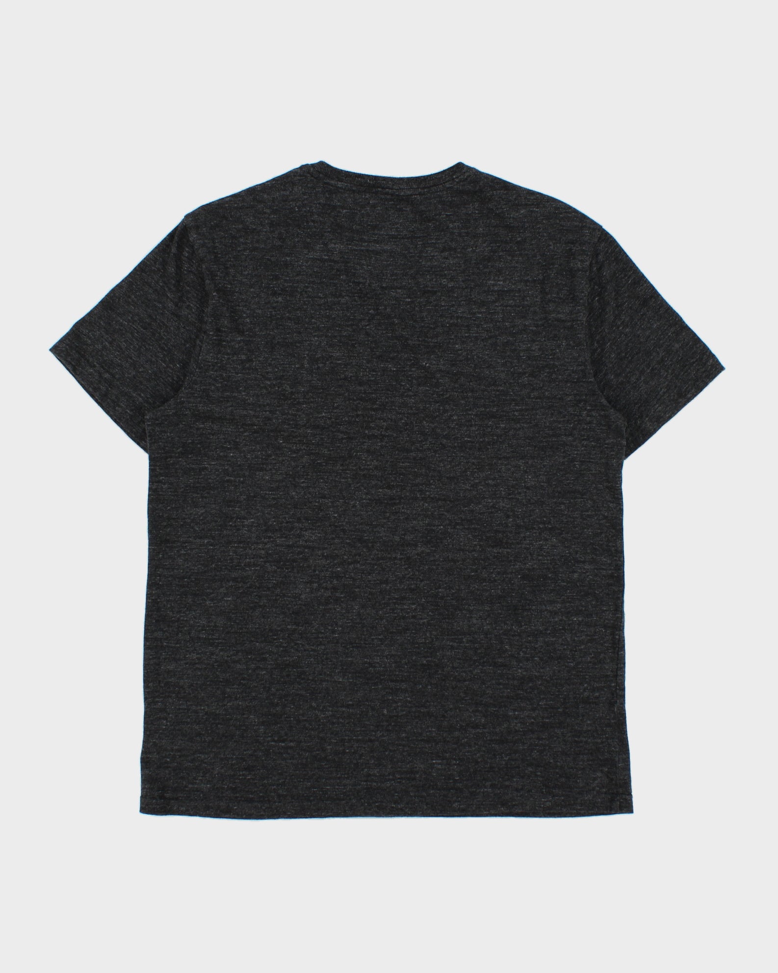 Vintage Polo Ralph Lauren Grey Marl V-Neck T-Shirt - M