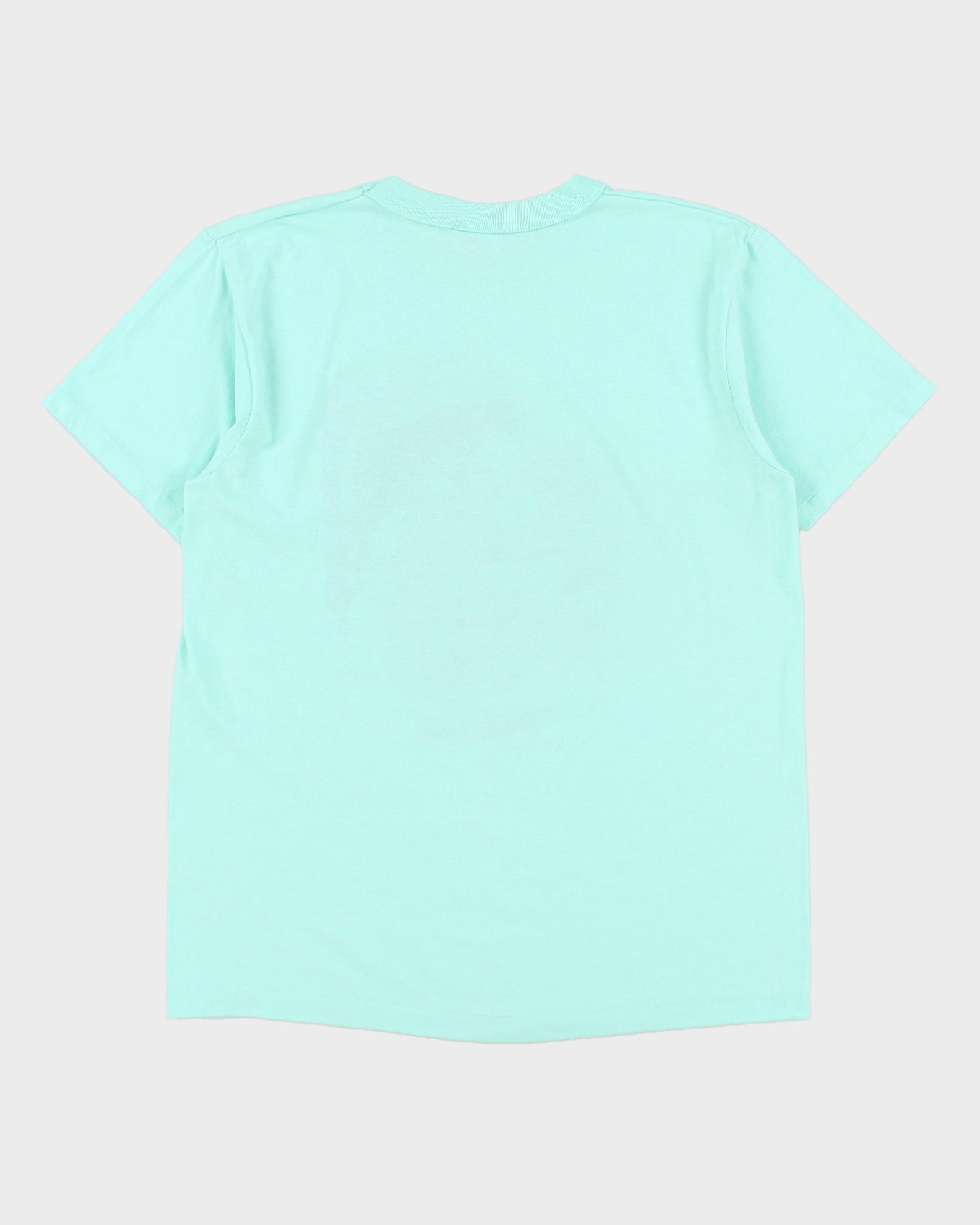 Vintage 1992 Banff Baby Blue Garth Buzzard Penmans Single Stitch Made In Canada Crewneck T-Shirt - L