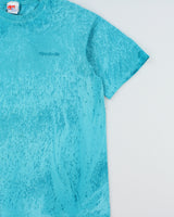 Vintage 1991 Reebok Aqua Tie-Dye Heavyweight Single Stitch Made In Canada Crewneck T-Shirt - L