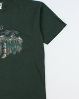 Vintage 1990s Northern Elements Heavyweight Eagle Single Stitch Made In Canada Crewneck T-Shirt - XXL