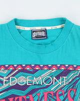 Vintage 1992 Edgemont Fitness Challenge Heavyweight Single Stitch Softwear Ath. Made In Canada Crewneck T-Shirt - M