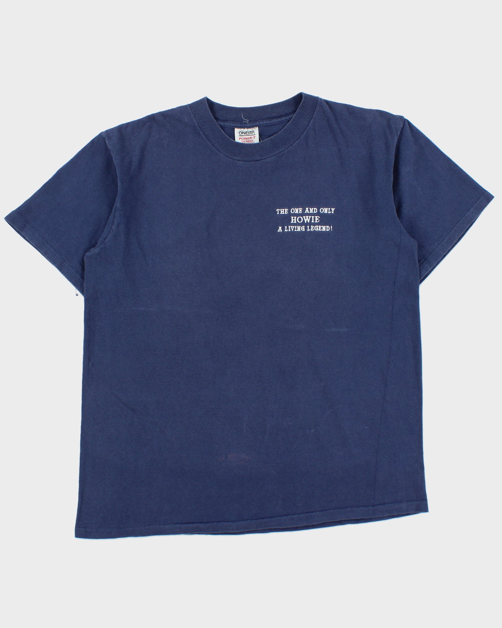 Vintage 1990s Legends Rugby Club Vancouver Navy Heavyweight Oneita Power Made In USA Single Stitch Crewneck T-Shirt - XL