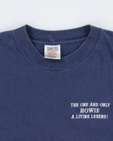 Vintage 1990s Legends Rugby Club Vancouver Navy Heavyweight Oneita Power Made In USA Single Stitch Crewneck T-Shirt - XL