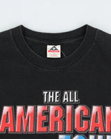 Vintage 2002 Monster Jam The All-American Tour Heavyweight AAA Crewneck T-Shirt - XL