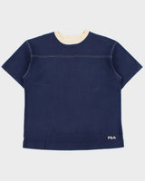 Vintage 1990s Fila Heavyweight Contrast Stitch Made In Canada Crewneck T-Shirt - L
