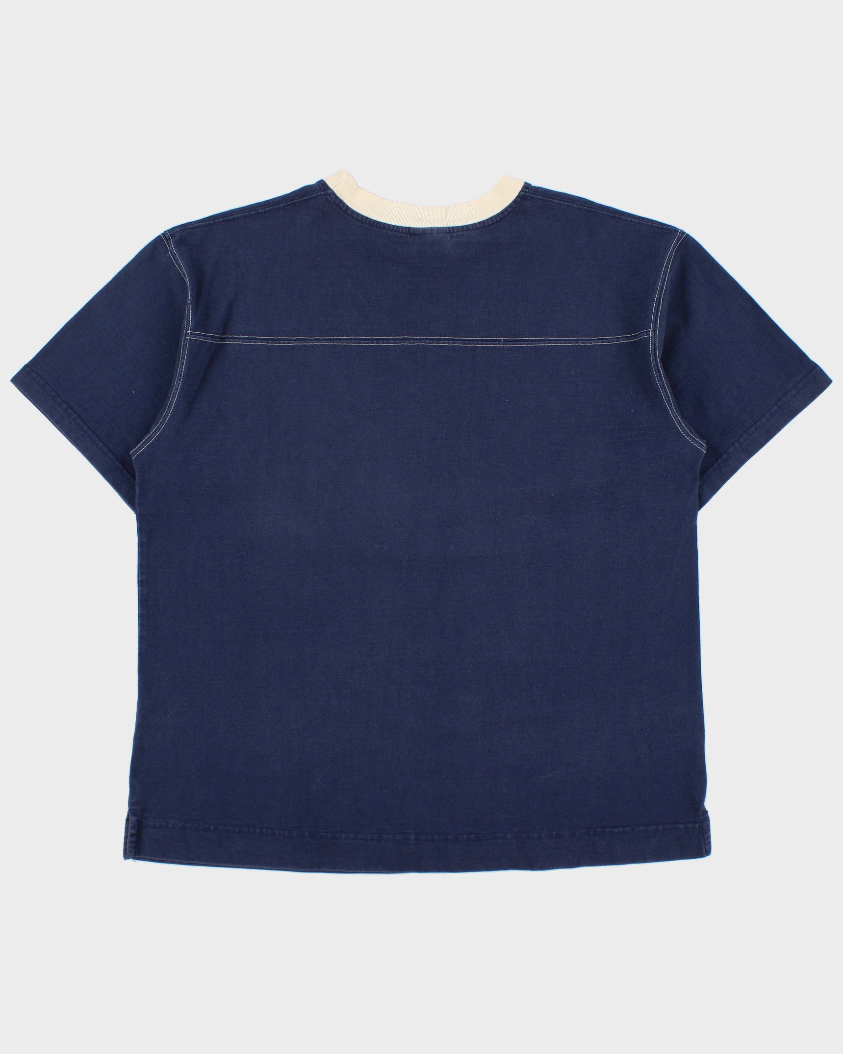 Vintage 1990s Fila Heavyweight Contrast Stitch Made In Canada Crewneck T-Shirt - L