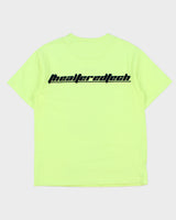 Juun.J Heavyweight Volt Green 'The Altered Tech' Embroidered Crewneck T-Shirt - M