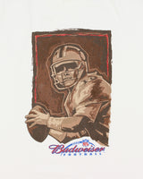 Vintage 1999 Budweiser Football NFL Heavyweight AAA Crewneck T-Shirt - XL