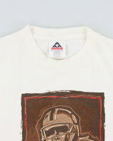 Vintage 1999 Budweiser Football NFL Heavyweight AAA Crewneck T-Shirt - XL