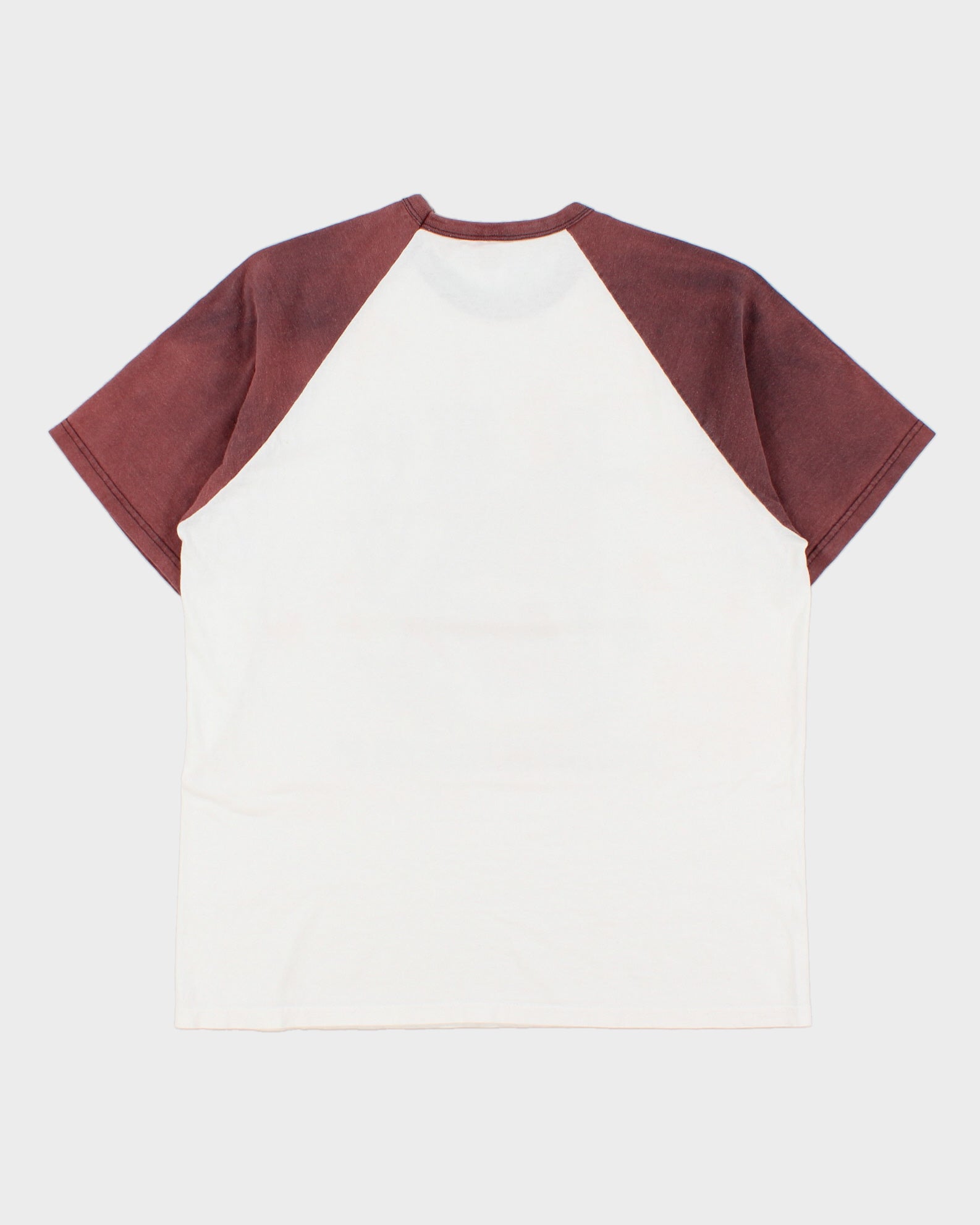 Vintage Y2K 00s Dusseldorf Midweight Crewneck Baseball T-Shirt - L