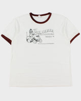 Vintage Y2K 00s Four Seasons Philadelphia Heavyweight Crewneck Ringer T-Shirt - XL