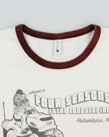 Vintage Y2K 00s Four Seasons Philadelphia Heavyweight Crewneck Ringer T-Shirt - XL