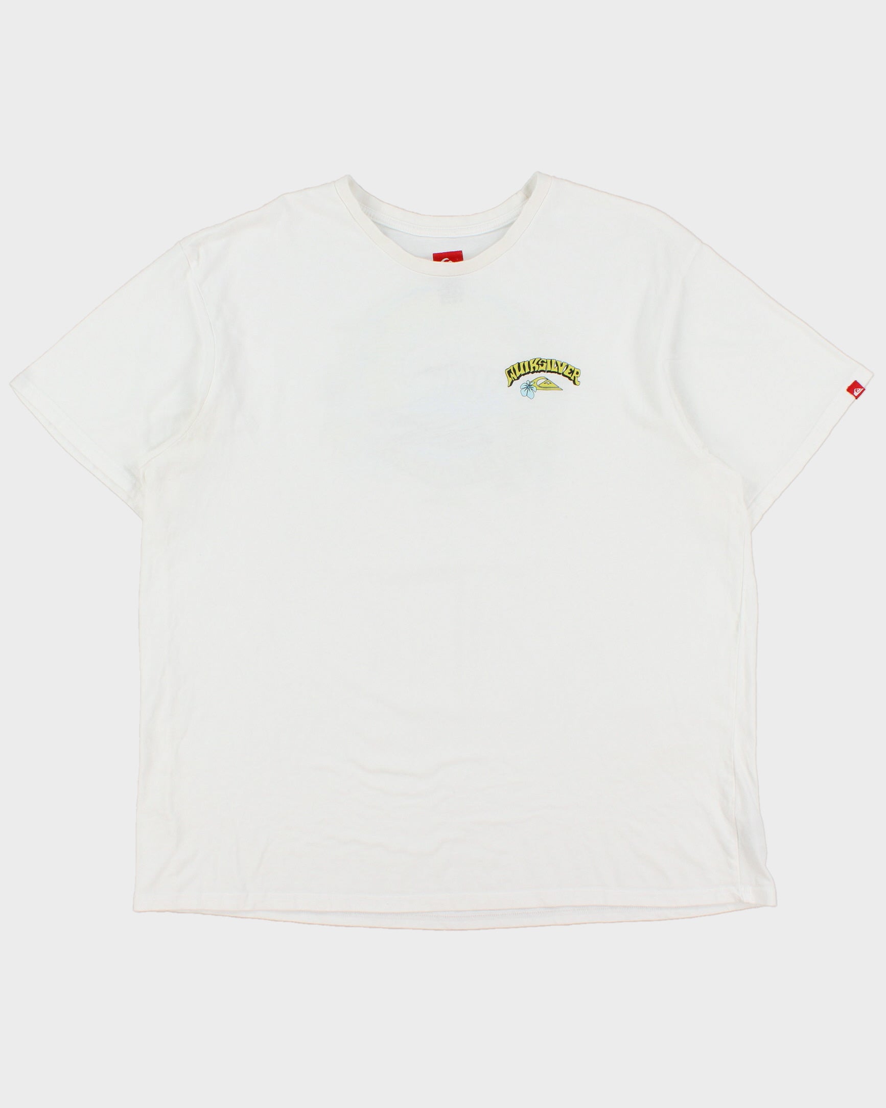 Vintage Quiksilver Heavyweight Regular Fit Crewneck T-Shirt - XXL