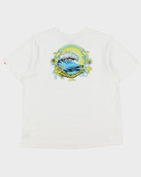 Vintage Quiksilver Heavyweight Regular Fit Crewneck T-Shirt - XXL