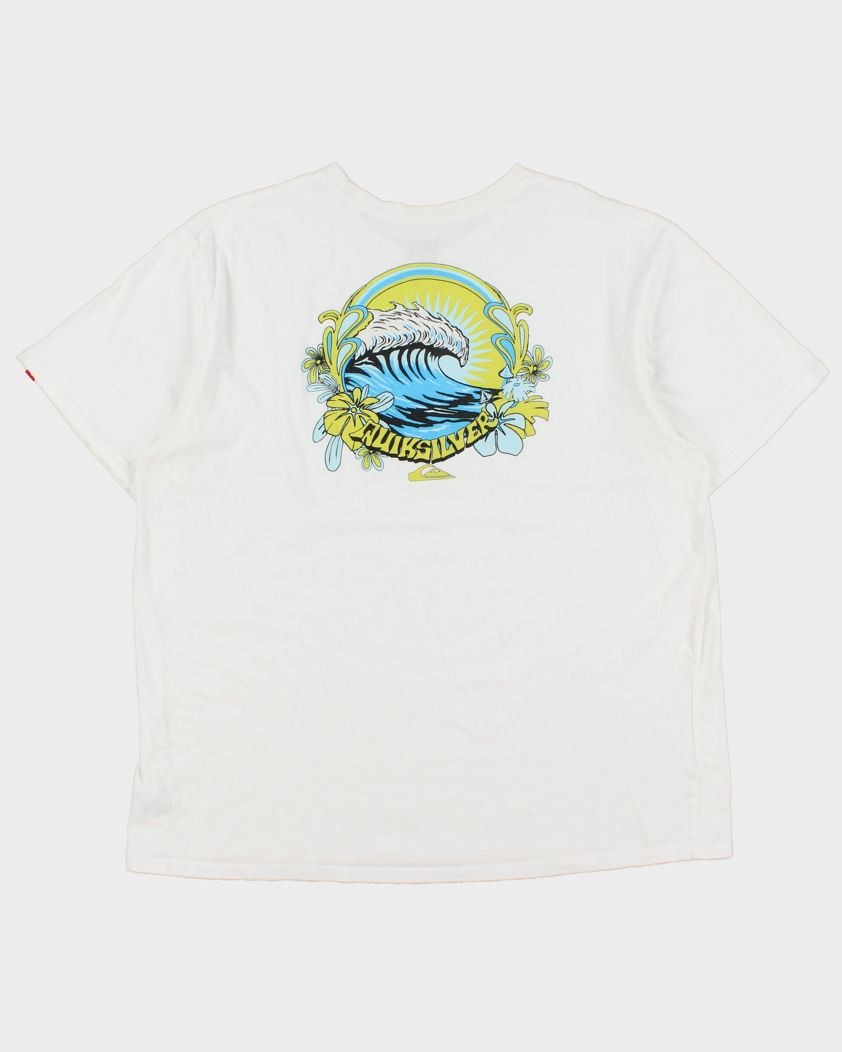 Vintage Quiksilver Heavyweight Regular Fit Crewneck T-Shirt - XXL