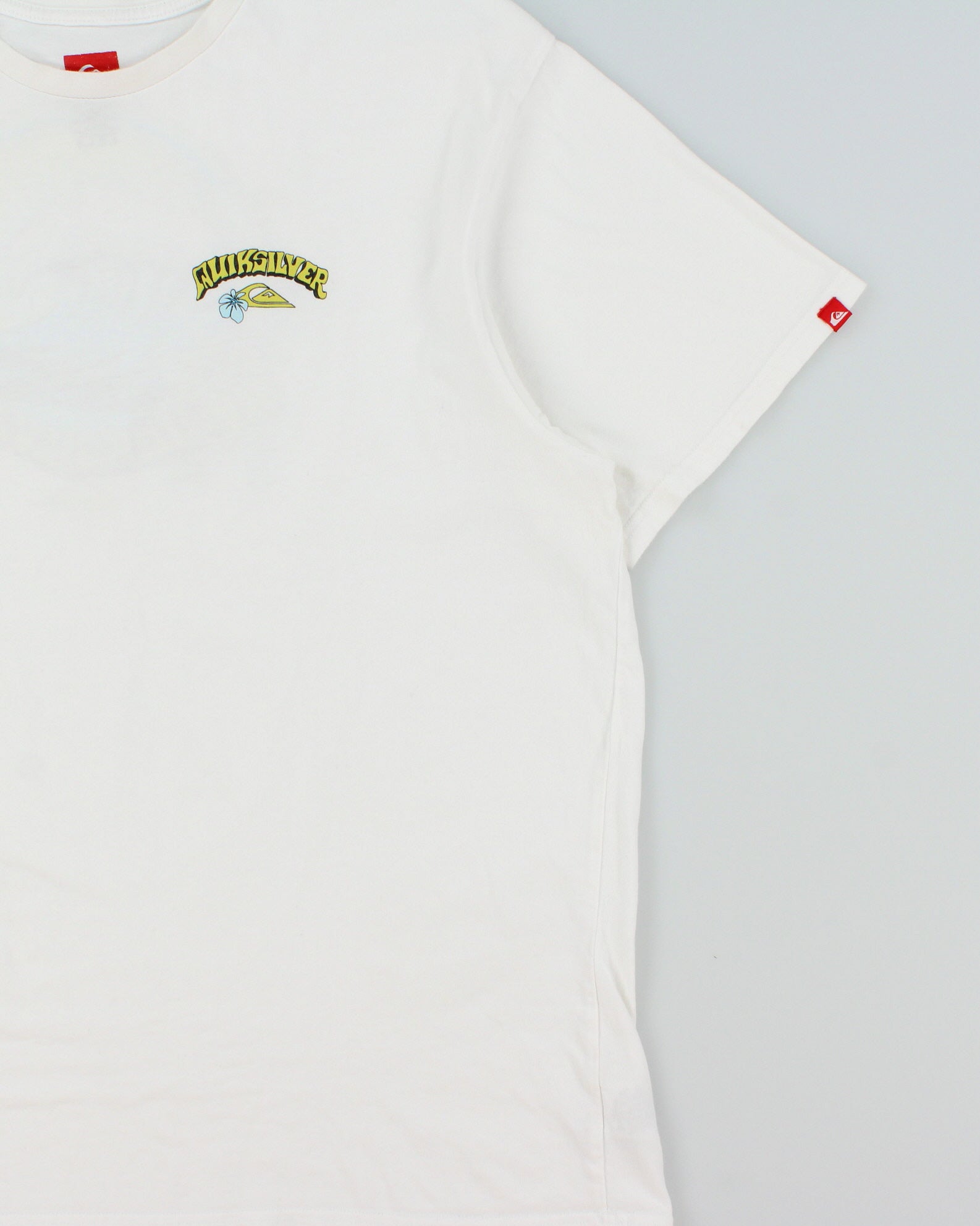 Vintage Quiksilver Heavyweight Regular Fit Crewneck T-Shirt - XXL