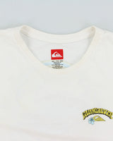 Vintage Quiksilver Heavyweight Regular Fit Crewneck T-Shirt - XXL