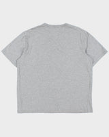 Vintage Y2K 00s Ecko UNLTD Grey Marl Heavyweight Crewneck T-Shirt - XL
