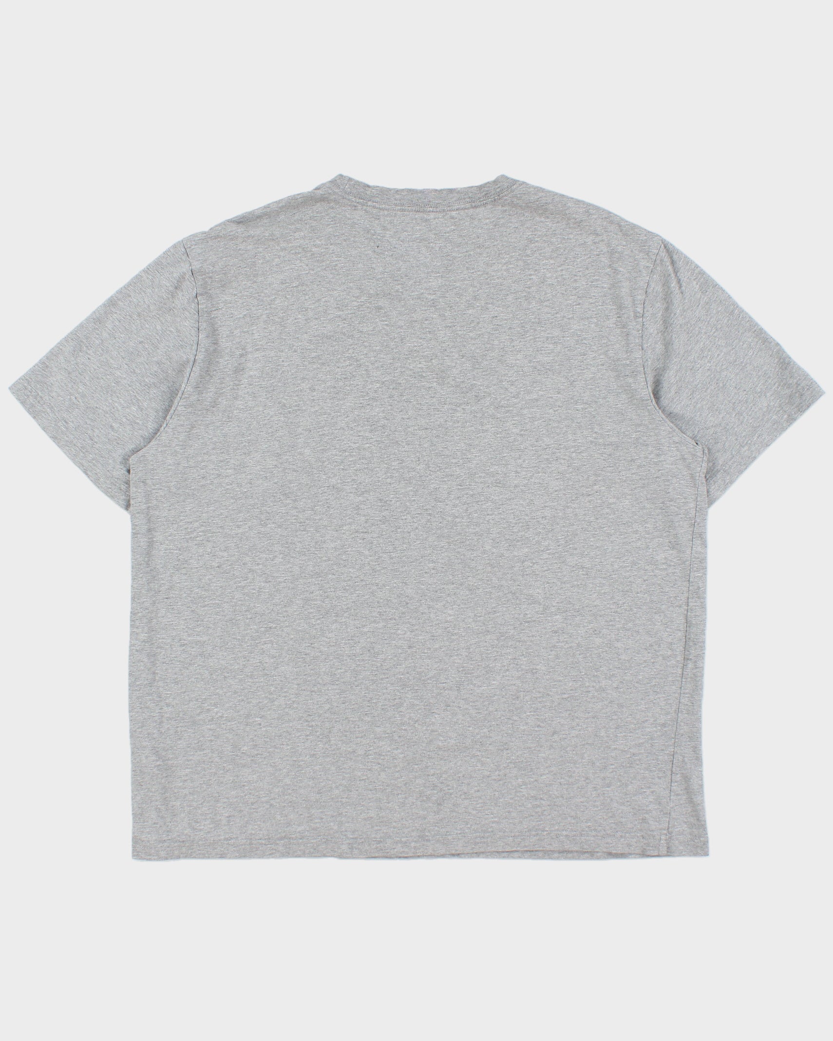 Vintage Y2K 00s Ecko UNLTD Grey Marl Heavyweight Crewneck T-Shirt - XL