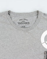 Vintage Y2K 00s Ecko UNLTD Grey Marl Heavyweight Crewneck T-Shirt - XL