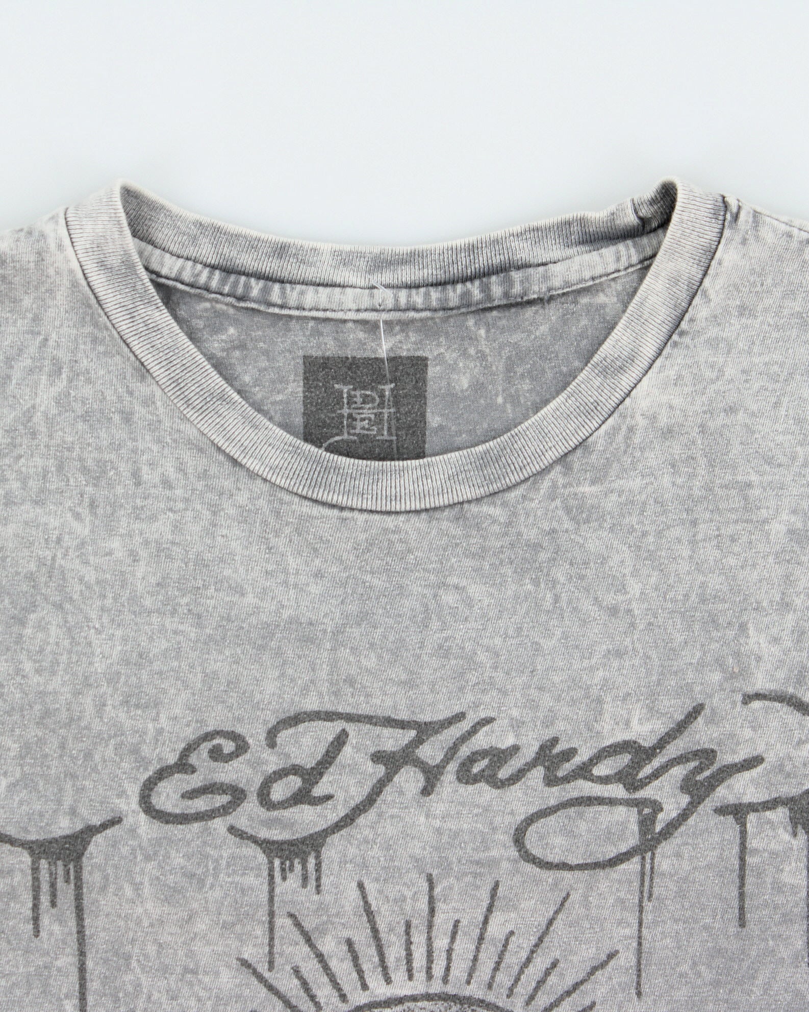 Vintage Ed Hardy Tie-Dye Heavyweight By Appointment Only Single Stitch Crewneck T-Shirt - S