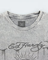 Vintage Ed Hardy Tie-Dye Heavyweight By Appointment Only Single Stitch Crewneck T-Shirt - S