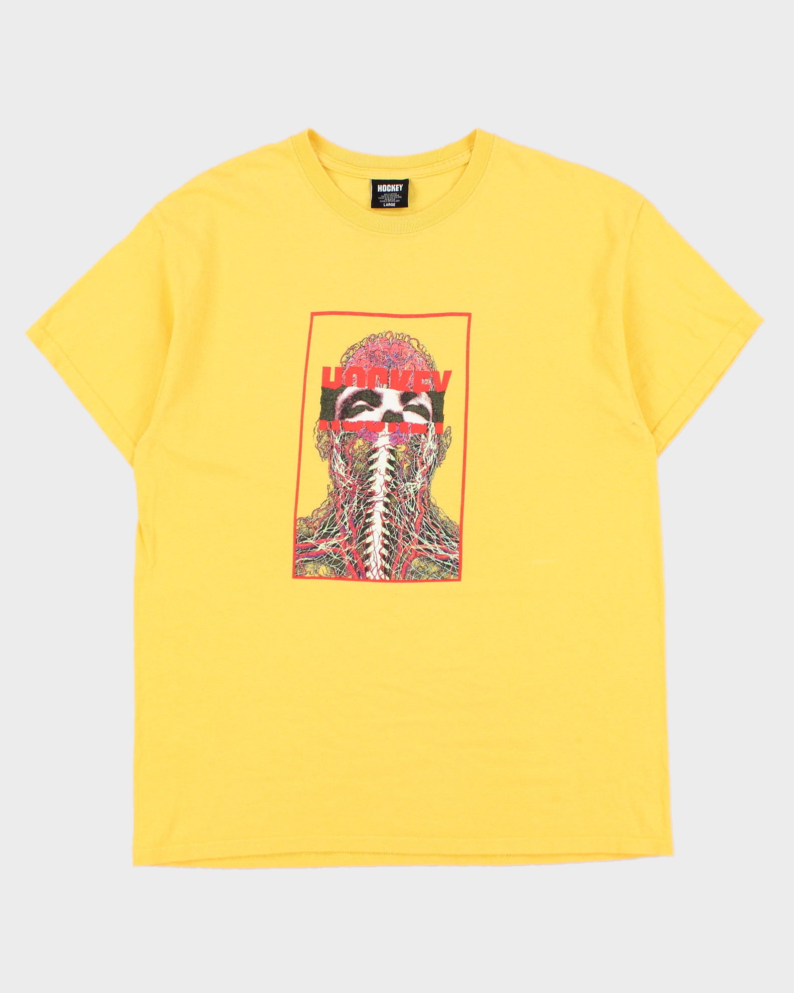 Hockey Skateboards Heavyweight Anatomy Crewneck T-Shirt - L