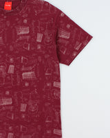 Chocolate Skateboards Heavyweight Shopper Print Crewneck T-Shirt - L