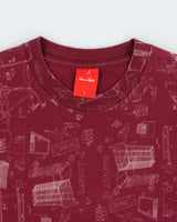 Chocolate Skateboards Heavyweight Shopper Print Crewneck T-Shirt - L