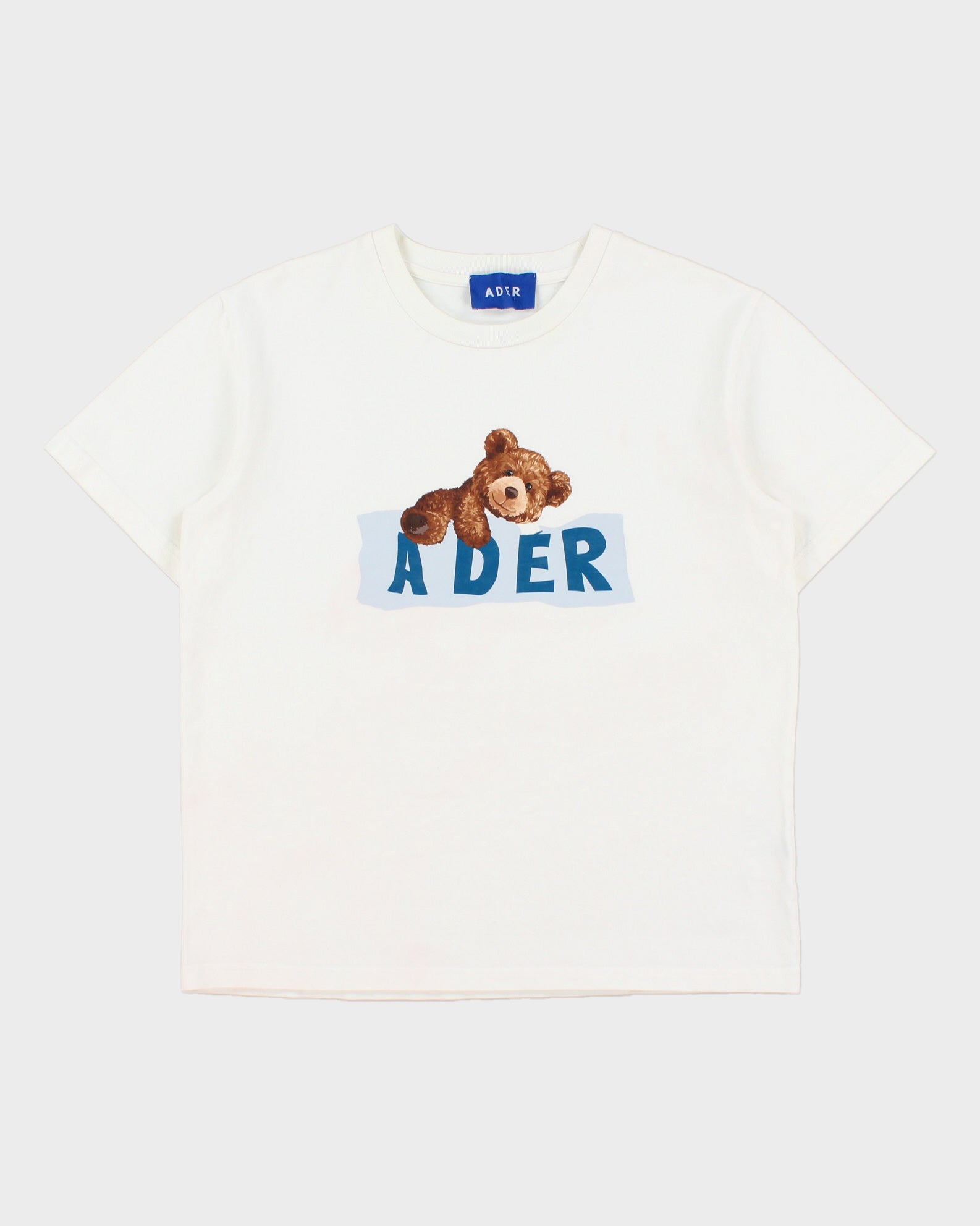 FW20 Ader Error Heavyweight Teddy Bear Crewneck T-Shirt - M
