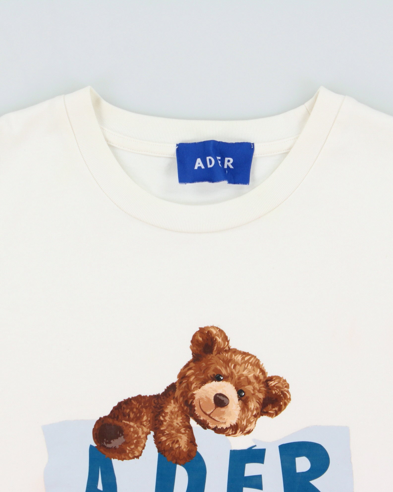 FW20 Ader Error Heavyweight Teddy Bear Crewneck T-Shirt - M