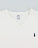 Vintage Polo Ralph Lauren Heavyweight Single Stitch Classic Fit V-Neck T-Shirt - L