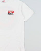 Vintage 1990s Malboro Adventure Team Heavyweight Graphic Crewneck T-Shirt - L