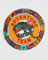 Vintage 1990s Malboro Adventure Team Heavyweight Graphic Crewneck T-Shirt - L