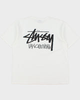 Vintage Stussy Vancouver Heavyweight Big Logo Crewneck T-Shirt - XL