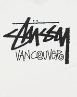 Vintage Stussy Vancouver Heavyweight Big Logo Crewneck T-Shirt - XL