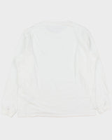 2025 Arc'teryx 'Kragg Cotton LS' Premium Heavyweight Bird Toque Crewneck Long Sleeve T-Shirt - L