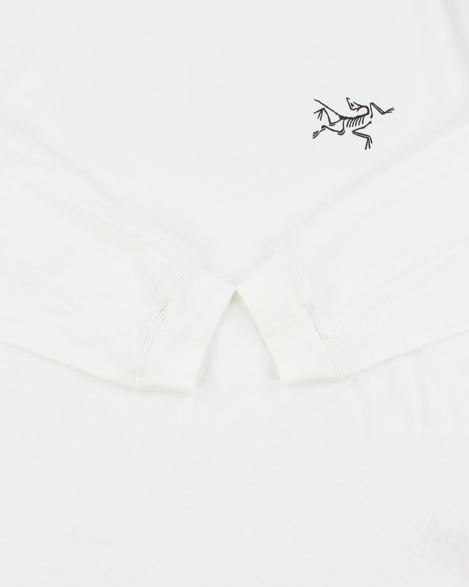 2025 Arc'teryx 'Kragg Cotton LS' Premium Heavyweight Bird Toque Crewneck Long Sleeve T-Shirt - L