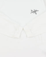 2025 Arc'teryx 'Kragg Cotton LS' Premium Heavyweight Bird Toque Crewneck Long Sleeve T-Shirt - L