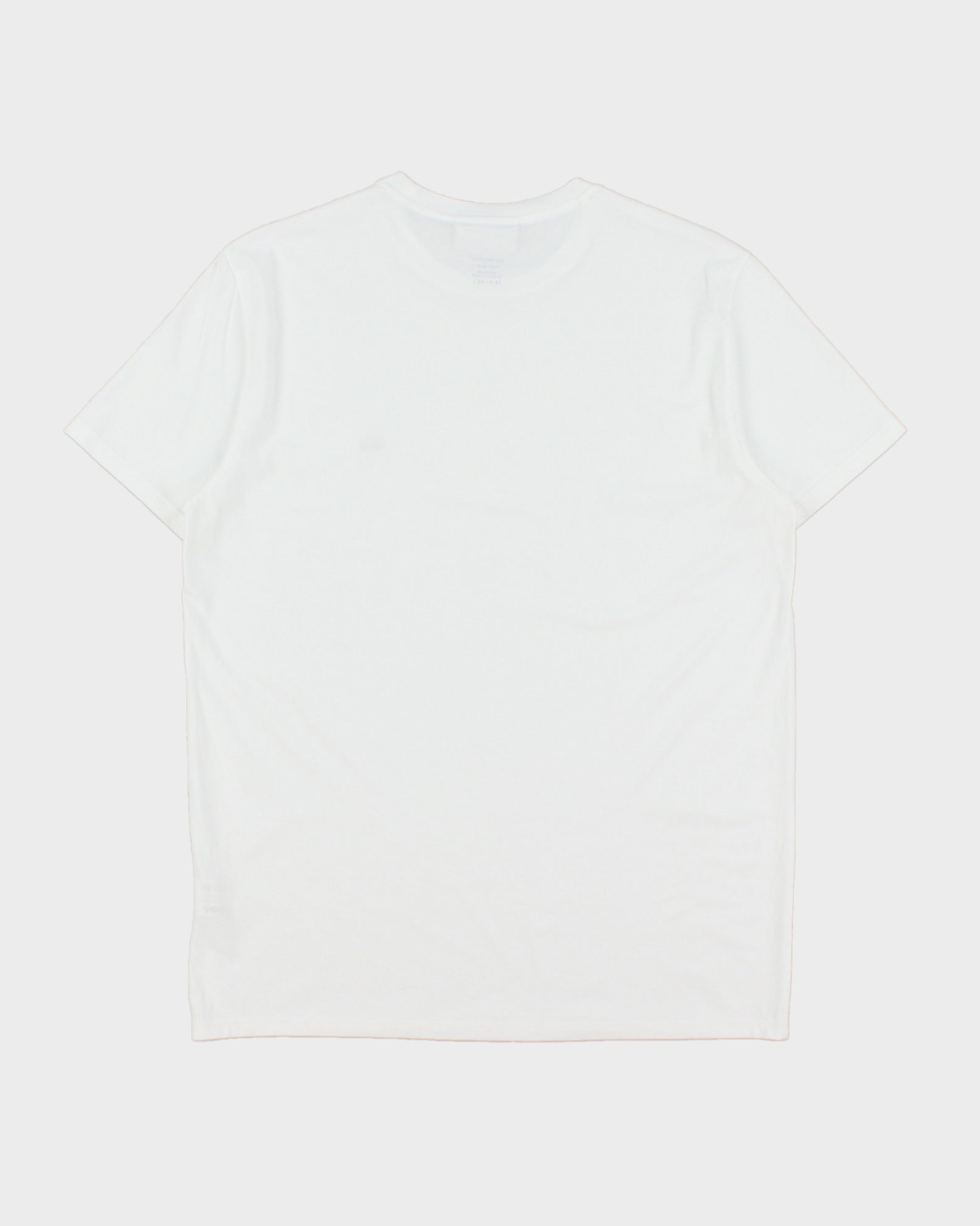 Lacoste White Pima Cotton Croc Pique Regular Fit Crewneck T-Shirt - L