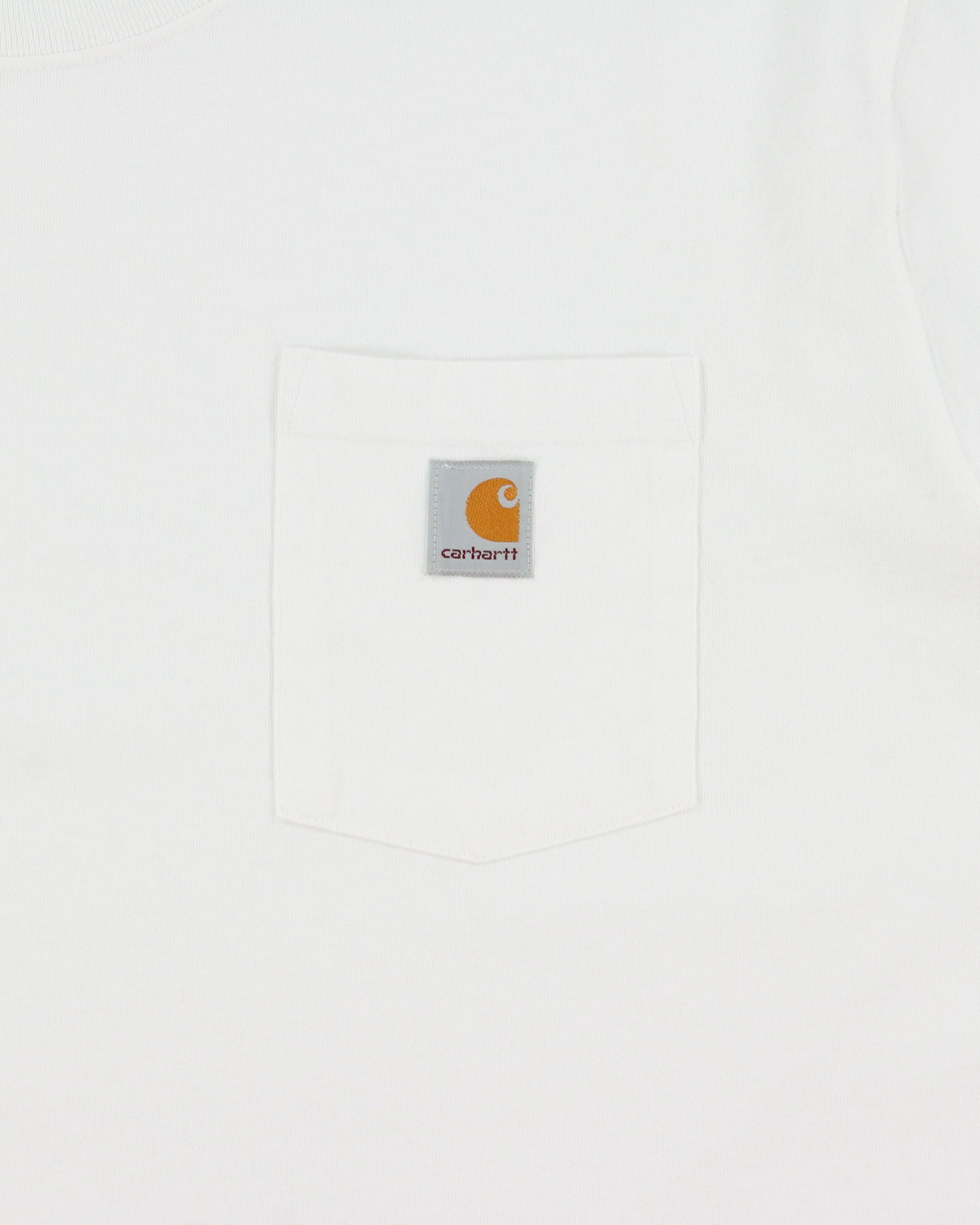 Carhartt White Heavyweight Relaxed Fit Crewneck Pocket T-Shirt - XXL