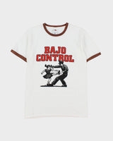 Vintage Krime 'Bajo Control' Crewneck Ringer T-Shirt - M