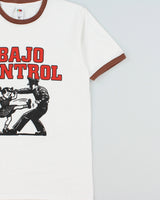 Vintage Krime 'Bajo Control' Crewneck Ringer T-Shirt - M