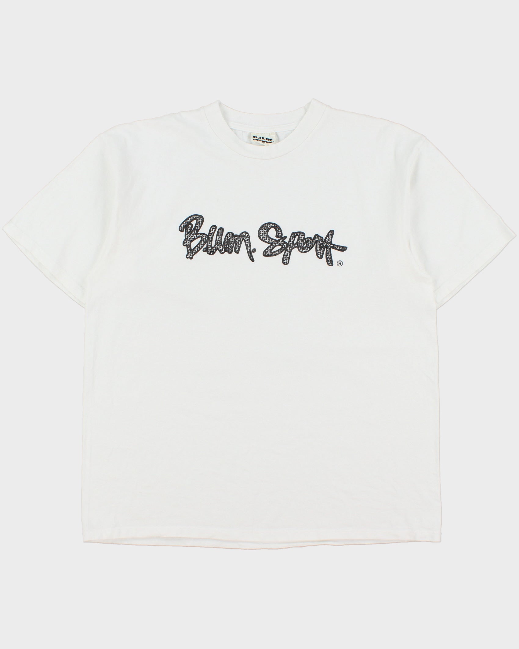 Vintage 1990s B.U.M. Equipment Sport Heavyweight Made In Canada Crewneck T-Shirt - XL