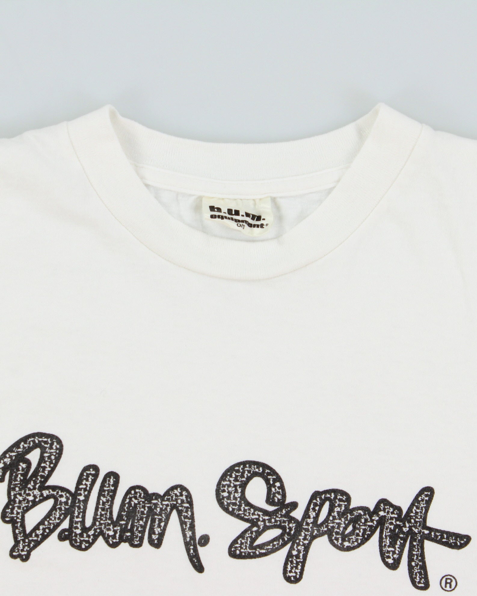 Vintage 1990s B.U.M. Equipment Sport Heavyweight Made In Canada Crewneck T-Shirt - XL
